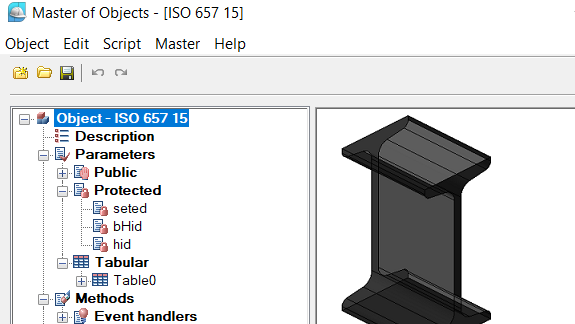 Napravite svoje parametarske objekte