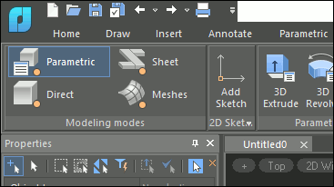 Koisnički interfejs za 3D modeliranje